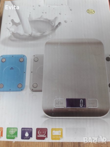 Компактна Кухненска везна, кантарче до 5кг, снимка 1