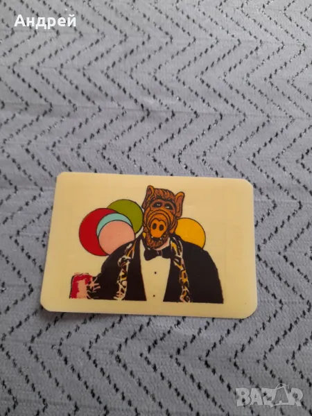 Календарче Алф 1990 #3, снимка 1