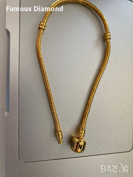 Мека гривна Пандора в голд цвят, снимка 1