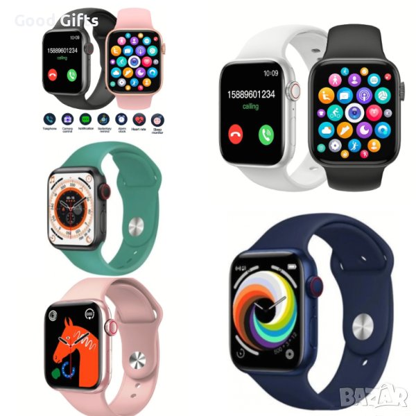 Смарт часовник T800 ProMax, 1.99 inch, HD Infinite Display, Провеждане на разговори, Touch Screen, И, снимка 1