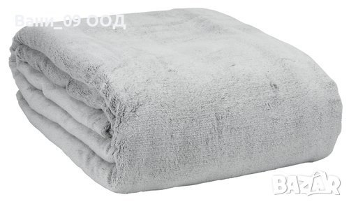 Меко одеяло в сив или розов цвят , снимка 1