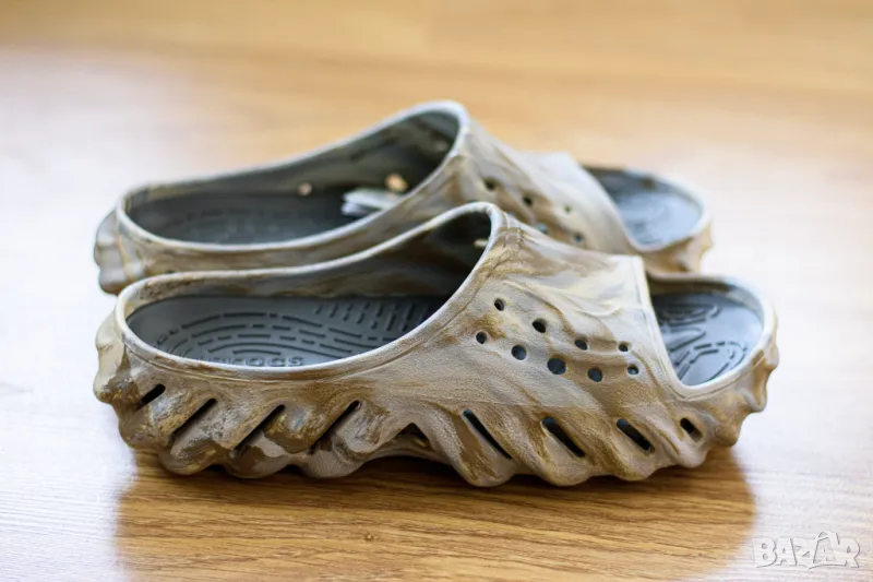 Оригинални Crocs Echo Marbled Slide чехли - размери 36-39, снимка 1