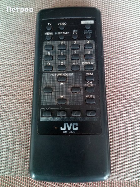 Продавам дистанционно+дънна платка на телевизор,стерео JVC.Обявената цена е за всичко., снимка 1