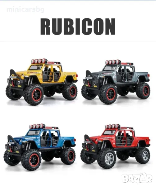 Метални колички: Jeep Wrangler, снимка 1