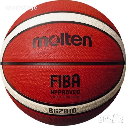 Баскетболна топка Моltеn B7G2010  нова  с 12 панелна иновативна конструкция. Одобрена от FIBA. Матер, снимка 1