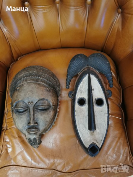 Стари Африкански маски, снимка 1