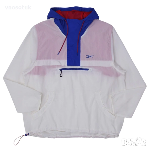 Мъжки суичер с качулка ,ветроустойчив Reebok-размер М, снимка 1