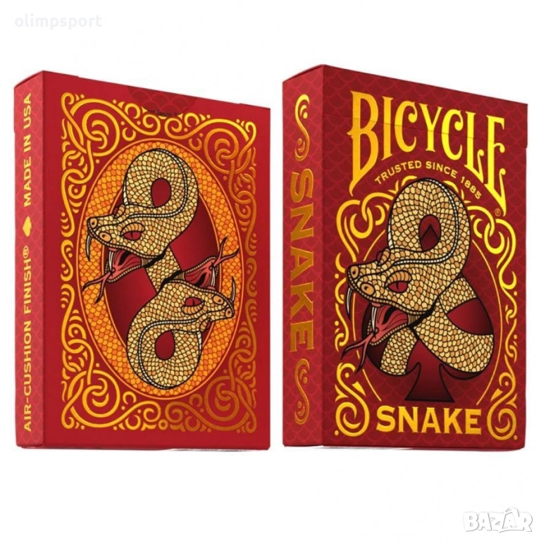 Карти за игра Bicycle Snake нови , снимка 1
