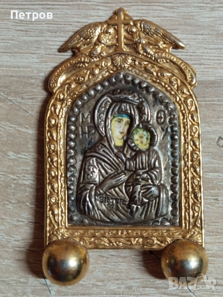 Малка Сребърна икона (925), снимка 1