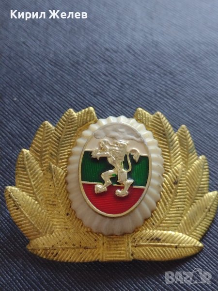 Рядка военна Офицерска кокарда от соца за КОЛЕКЦИЯ ДЕКОРАЦИЯ 32518, снимка 1