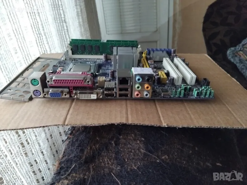 Дънна платка Foxconn G43MX Socket 775 CPU+FAN+RAM, снимка 1