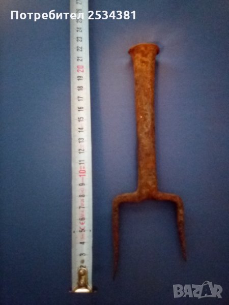 Стара кована наковалня , снимка 1