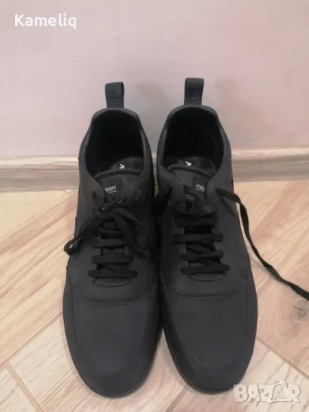 Мъжки маратонки Lyle & Scott Moncur Men Leather Sneakers, снимка 1
