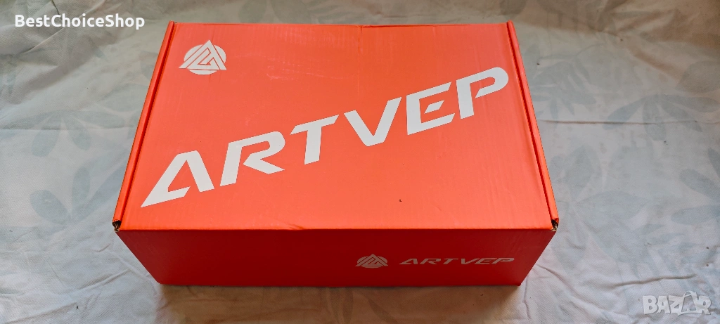 Мъжки велосипедни обувки, съвместими с SPD и Delta педали, дишащи, неплъзгащи - Сини EU 44, снимка 1