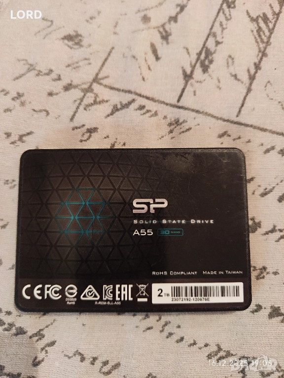 SSD 2TB Silicone Power Sata, снимка 1