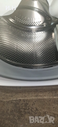 Пералня със сушилня Hotpoint Ariston Aqualtis (9/7 кг) – за части / ремонт, снимка 4 - Перални - 53009853