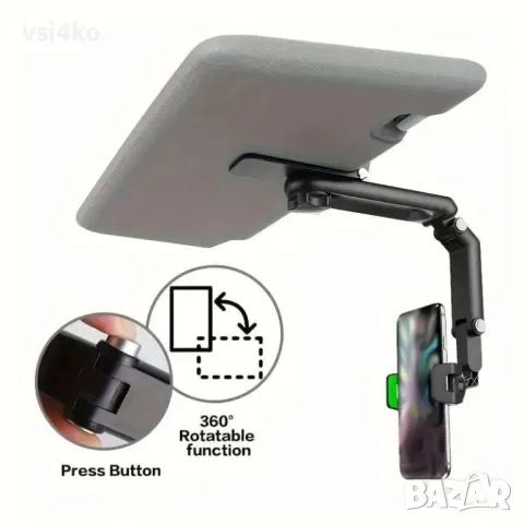 Поставка за телефон или GPS навигация, снимка 3 - Калъфи, кейсове - 47374609