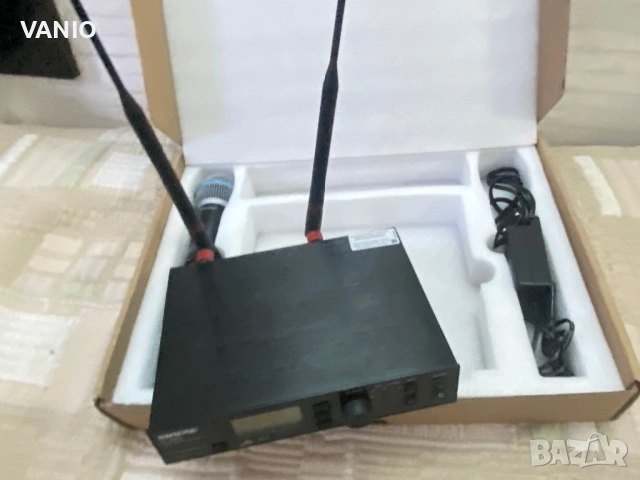 SHURE ULXD 24 BETA 58 ULXD4E + ULXD2/B58 Вокален Безжичен Микрофон Комплект Без Бартери Цена в Евро, снимка 3 - Други - 53454305