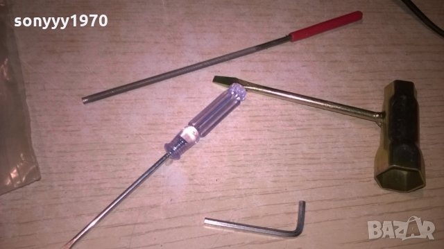 tool kit-инструменти за резачка-пила/ключ/шестограм/отвертка, снимка 5 - Други инструменти - 27060562