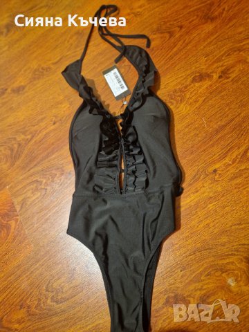 Ново! Дамски бански с къдрици, снимка 3 - Бански костюми - 43824792