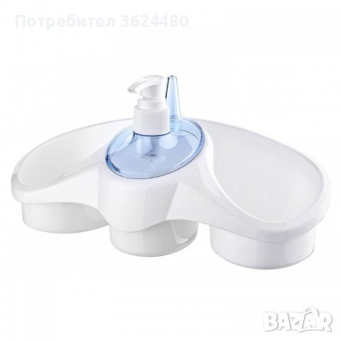 Органайзер за мивка с дозатор за препарат за съдове, снимка 2 - Органайзери - 39951706