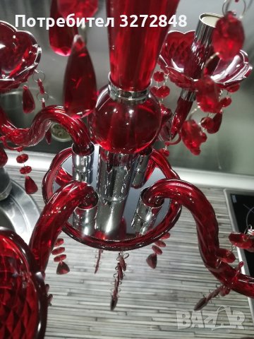 Полилей /червен , снимка 8 - Полилеи - 43117438