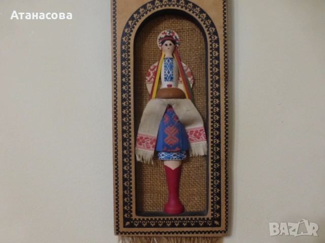 Пано за стена "Матрьошка" Олимпиада Москва 80, снимка 3 - Антикварни и старинни предмети - 53599393