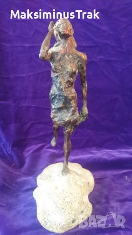 Скулптура Бронз! Класическа , снимка 10 - Антикварни и старинни предмети - 39519926