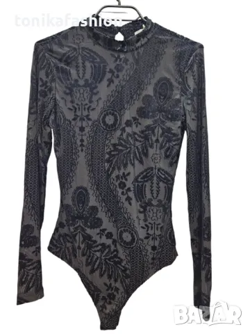 Черно боди, снимка 3 - Блузи с дълъг ръкав и пуловери - 48613517