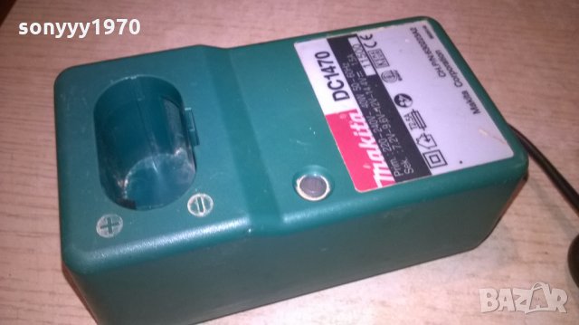 SOLD-ПОРЪЧАНО-makita dc1470 battery charger-внос швеицария, снимка 2 - Винтоверти - 26496498