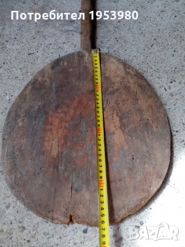 Стара дъска за рязане на хляб лопата за хляб, снимка 4 - Антикварни и старинни предмети - 32746401