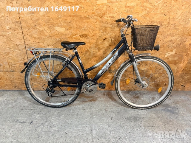 28цола Active Trekking алуминиев дамски градски велосипед колело[24ck-Shimano]