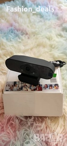 Нова USB Уеб камера за компютър лаптоп с микрофон 1080p влог Youtube, снимка 7 - Други - 40727662