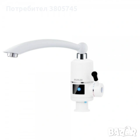 Водонагревател , 3600W, стена или плот, снимка 3 - Друга електроника - 53301651