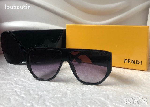 Fendi 2022 дамски слънчеви очила маска с лого, снимка 7 - Слънчеви и диоптрични очила - 38151847