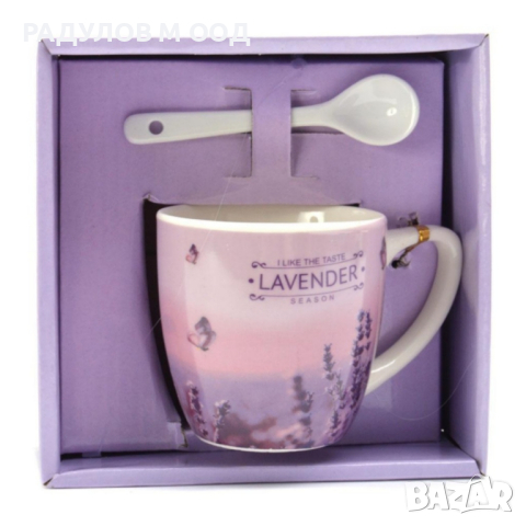 Чаша  "Лавандула" 94839, снимка 2 - Чаши - 44861031