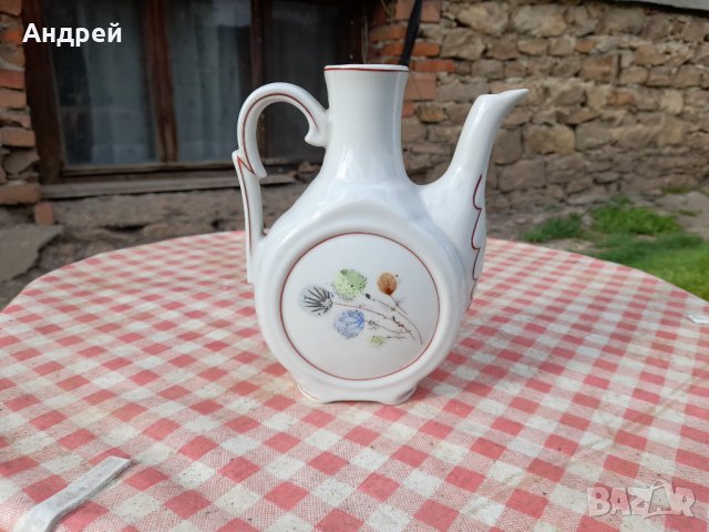 Стара порцеланова кана,каничка #5, снимка 3 - Антикварни и старинни предмети - 32783280