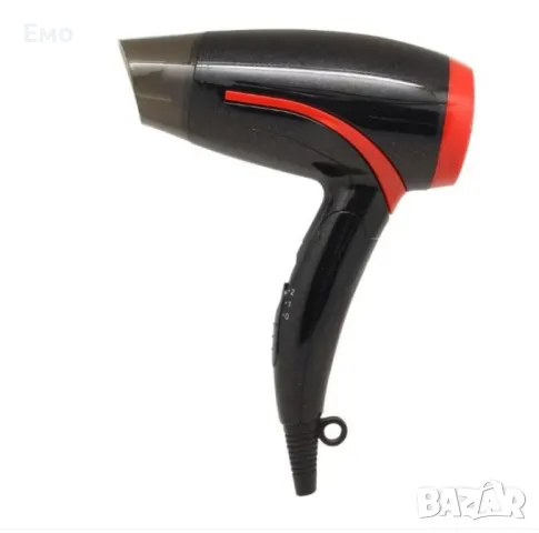 Сешоар Rosberg - 1400W - Сгъваема дръжка. Гаранция: 24 Месеца , снимка 2 - Сешоари - 48017657