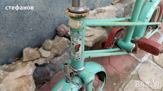 Ретро руско детско колело с дебели гуми, снимка 11 - Колекции - 52618312