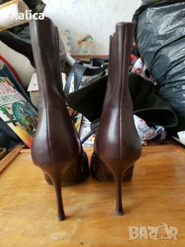 Guess боти естествена кожа, снимка 4 - Дамски боти - 37887858