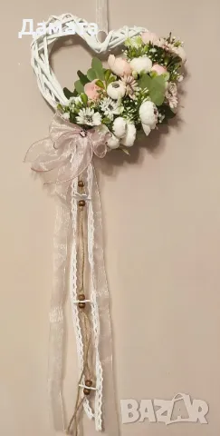 Великденски и пролетни декорации -венци/панери, снимка 12 - Декорация за дома - 45150282