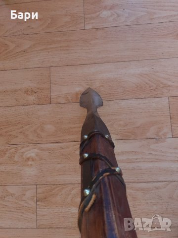 Копие за лов на глигани Eickhorn Saufeder/Solingen/Germany, снимка 3 - Антикварни и старинни предмети - 38344161