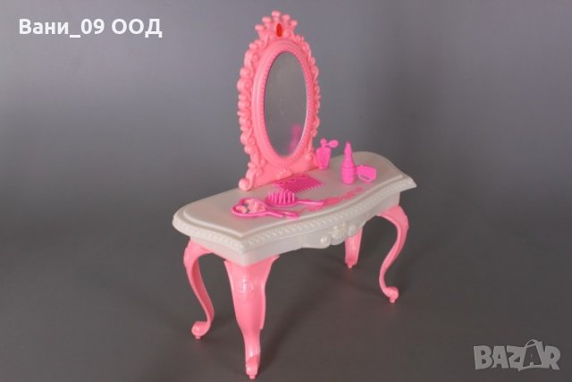 Кукла Барби с гардероб, тоалетка и аксесоари, снимка 5 - Кукли - 34646017