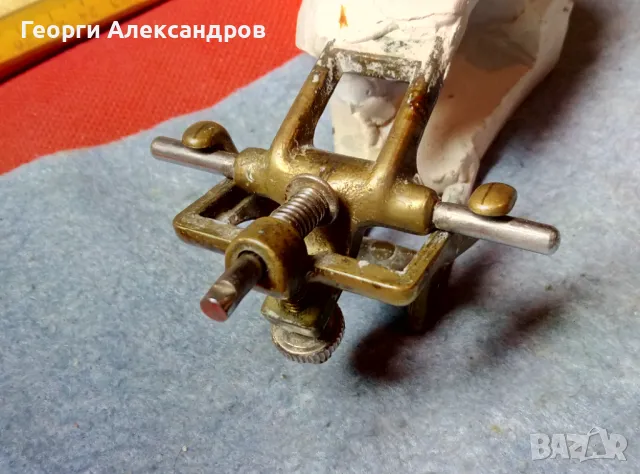 Стар ДЕНТАЛЕН МЕСИНГОВ ОКЛУДАТОР АРТИКУЛАТОР с ВИНТ, снимка 9 - Антикварни и старинни предмети - 49235748