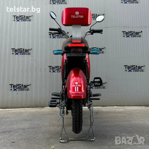 Eлектрически скутер TELSTAR EMAL 1200W с двойна седалка и възможност за педали Нов модел 2025, снимка 12 - Мотоциклети и мототехника - 52426374