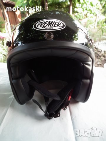 Premier шлем каска за мотор скутер чопър круйзър, снимка 2 - Аксесоари и консумативи - 33540137
