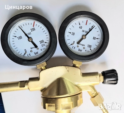 Азот регулатор, редуцир-вентил 50-60 bar, снимка 2 - Други инструменти - 52273623