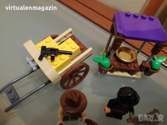 Лего Indiana Jones - Lego 7195 - Ambush in Cairo, снимка 4 - Колекции - 43528075