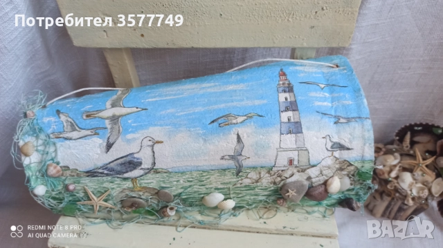 Ръчно изработени декоративни керемиди и картини с естествени материали , снимка 3 - Картини - 52990484