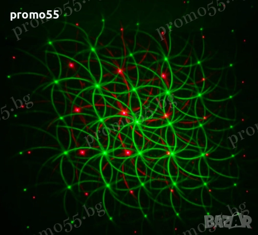 Мини Диско Парти Лазерен Проектор Свелинни Ефекти в такт с Музиката, снимка 4 - Други - 52596350